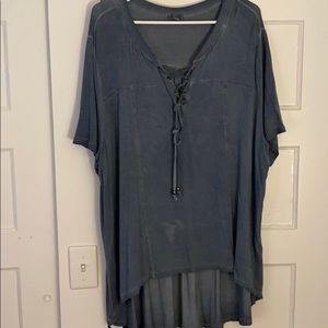 POL Short Sleeve Blouse